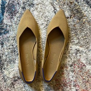 Rothy’s - 9.5 Pointed Toe, camel color